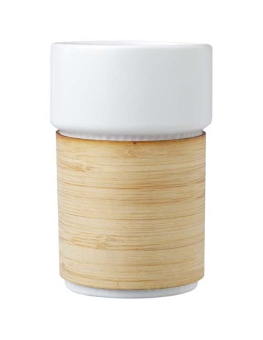 Bicchiere con custodia in bambù da 340 ml Fika