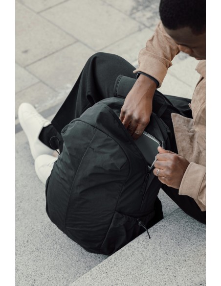 Zaino port PC 15,6" KENTO URBAN in nylon riciclato RCS