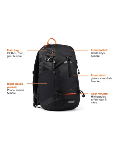 Zaino Nordic Drift Trail da 24L RCS