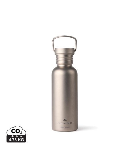Bottiglia in titanio Nordic Drift Trail Ultra Light 600ML