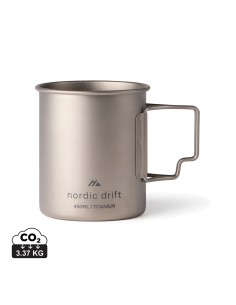 Tazza in titanio Nordic Drift Trail Ultra Light 450ML
