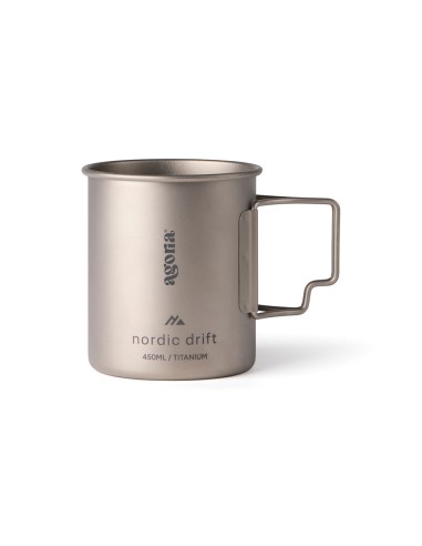Tazza in titanio Nordic Drift Trail Ultra Light 450ML