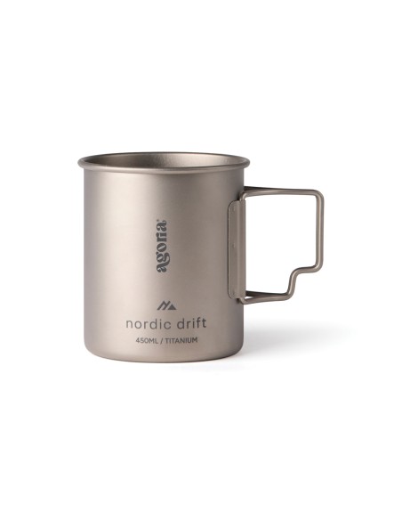 Tazza in titanio Nordic Drift Trail Ultra Light 450ML