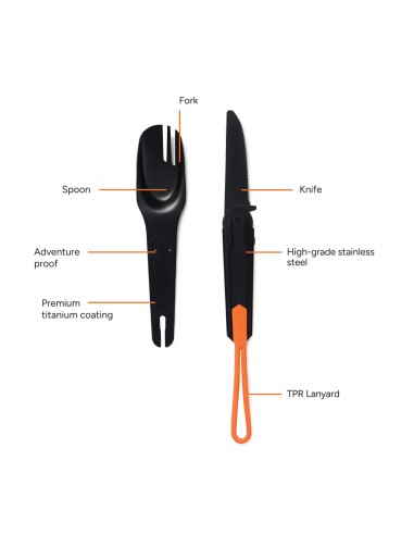 Posate outdoor Nordic Drift Trail 4 in 1