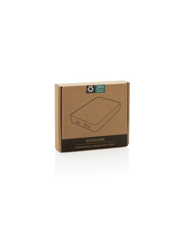 Powerbank 5.000 mAh Boostcore con type C in rABS RCS