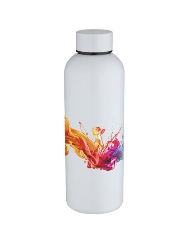 Borraccia a parete singola in acciaio inossidabile riciclato certificato RCS con stampa a sublimazione Spring da 750 ml