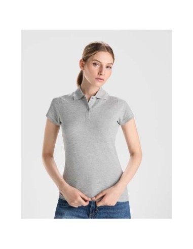 Polo a maniche corte in cotone biologico da donna Prince