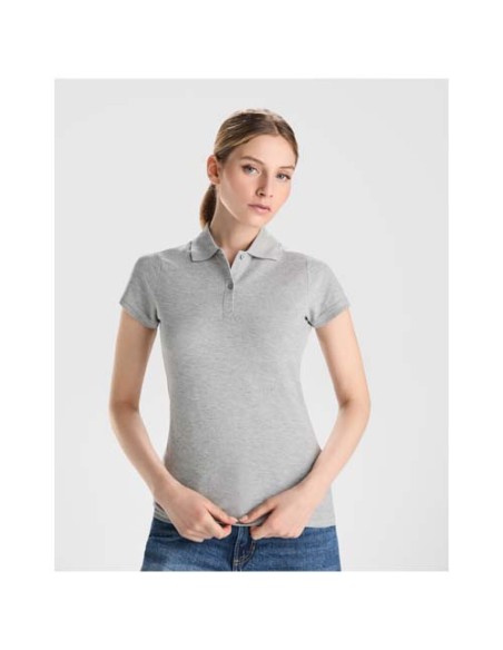 Polo a maniche corte in cotone biologico da donna Prince