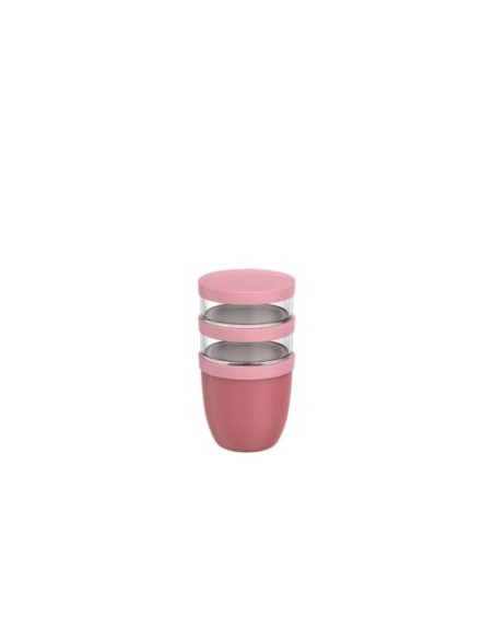 Portavivande termico composto da 3 pezzi da 500 ml + 2 da 200 ml Mepal Ellipse