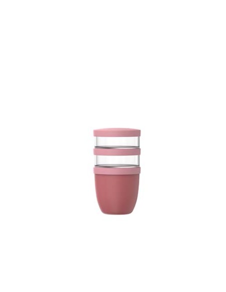Portavivande termico composto da 3 pezzi da 500 ml + 2 da 200 ml Mepal Ellipse