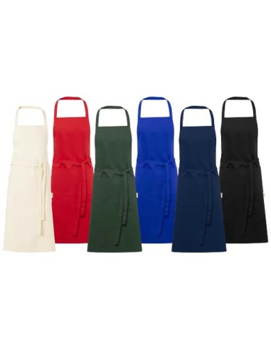 Grembiule in tessuto biologico da 200 g/m² certificato OCS Odisha
