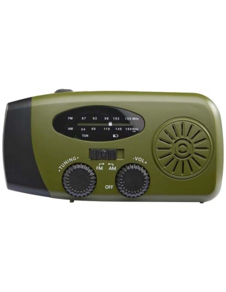 Radio di emergenza in plastica riciclata certificata RCS Avior