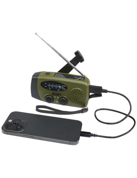 Radio di emergenza in plastica riciclata certificata RCS Avior