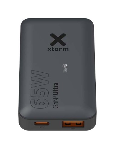 Set caricabatterie rapido da viaggio da 65 W con cavo e custodia Xtorm