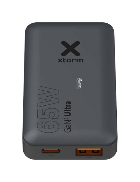 Set caricabatterie rapido da viaggio da 65 W con cavo e custodia Xtorm