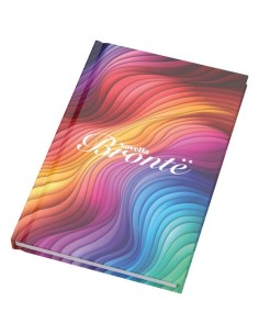 Blocco note formato A5 con copertina rigida lucida e 100 fogli Novella Brontë