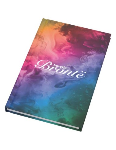 Blocco note formato A5 con copertina rigida opaca e 100 fogli Novella Brontë