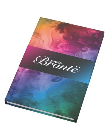 Blocco note formato A5 con copertina rigida opaca e 100 fogli Novella Brontë