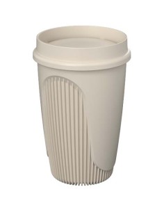 Bicchiere da 350 ml con coperchio a 360° Alto POP