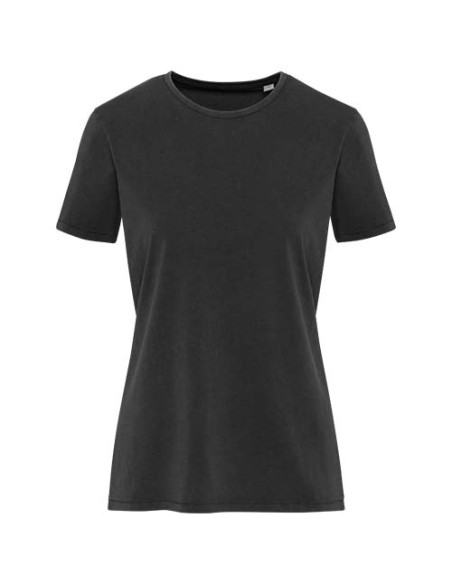 T-shirt a maniche corte da donna in tessuto lavato da 160 g/m²Nanaimo