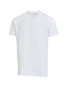 T-shirt a maniche corte unisex con scollo a V in cotone biologico certificato OCS da 200 g/m² Balfour