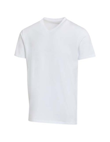 T-shirt a maniche corte unisex con scollo a V in cotone biologico certificato OCS da 200 g/m² Balfour