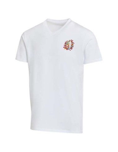 T-shirt a maniche corte unisex con scollo a V in cotone biologico certificato OCS da 200 g/m² Balfour