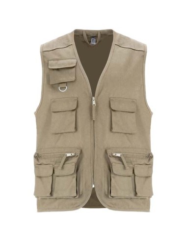 Gilet da lavoro con più tasche e scollo a V da 200 g/m² Venera 