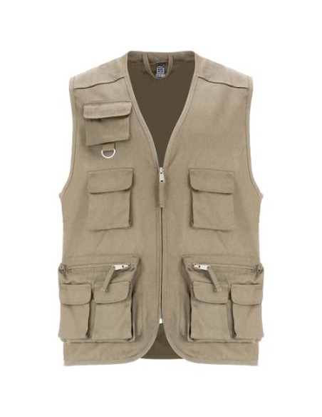 Gilet da lavoro con più tasche e scollo a V da 200 g/m² Venera 