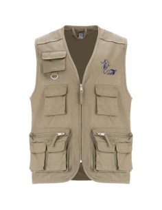 Gilet da lavoro con più tasche e scollo a V da 200 g/m² Venera 