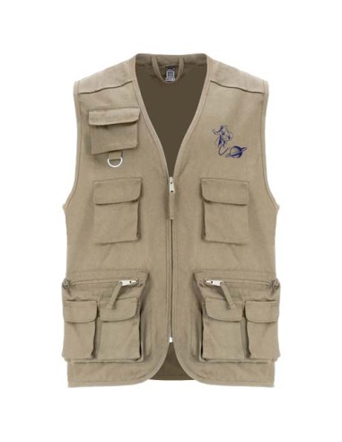 Gilet da lavoro con più tasche e scollo a V da 200 g/m² Venera 