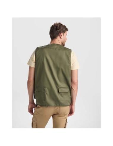 Gilet da lavoro con più tasche e scollo a V da 200 g/m² Venera 