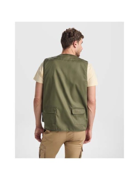 Gilet da lavoro con più tasche e scollo a V da 200 g/m² Venera 