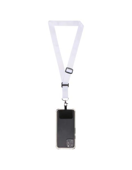 Cordino regolabile con supporto per telefono e stampa a sublimazione Lyra