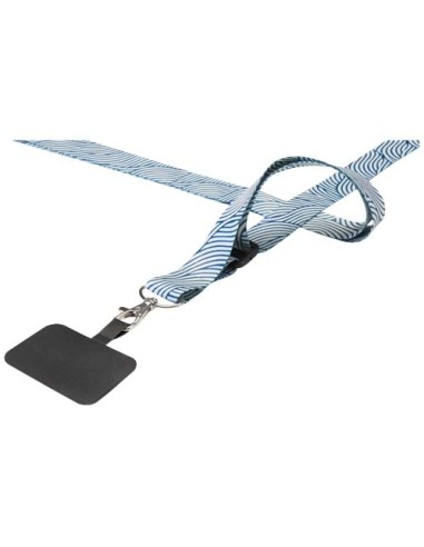 Cordino regolabile con supporto per telefono e stampa a sublimazione Lyra