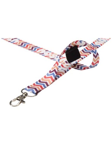Lanyard con stampa a sublimazione e passante Neve