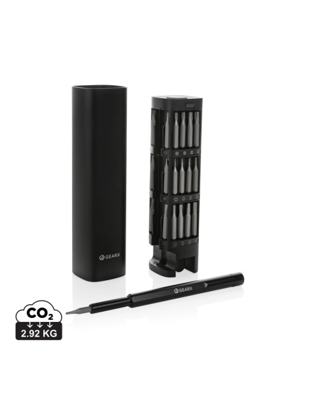 Set di cacciaviti di precisione Gear X in rAlluminio