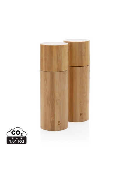 Set sale e pepe Ukiyo in bambù