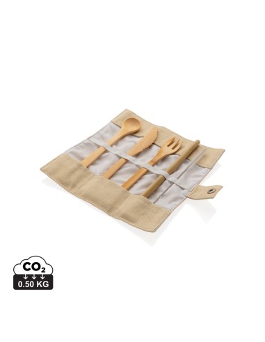 Set posate in bambù