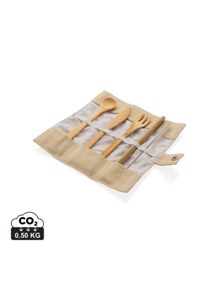 Set posate in bambù