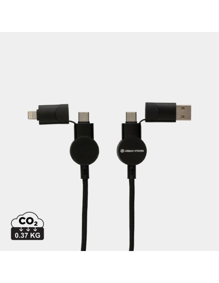 Cavo di ricarica veloce 60W Oakland 6in1, 1,2m rplastica RCS
