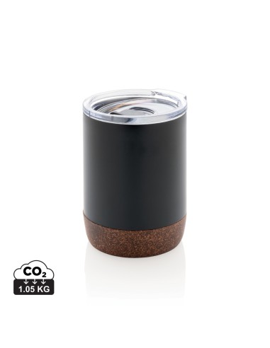 Tazza termica in sughero e acciaio riciclato RCS 180ml