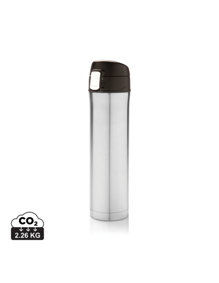 Bottiglia termica easy lock in acciaio riciclato RCS 450ml