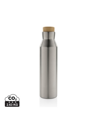 Bottiglia termica Gaia in acciaio riciclato RCS 600ml