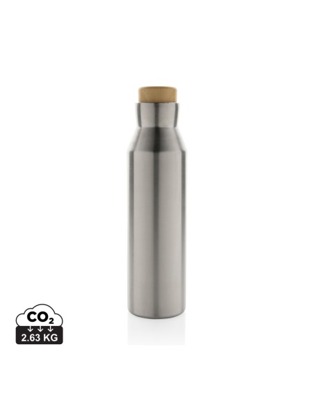 Bottiglia termica Gaia in acciaio riciclato RCS 600ml