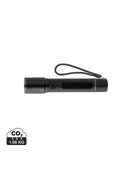 Torcia ricaricabile USB Gear X in rAlluminio RCS