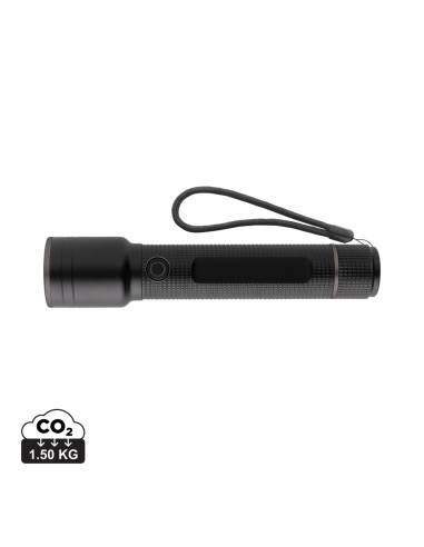 Torcia grande ricaricabile USB Gear X in rAlluminio RCS