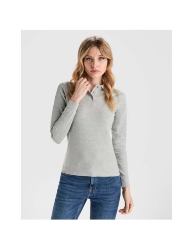 Polo da donna a maniche lunghe da 220 g/m² Estrella