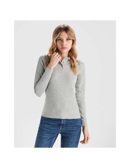 Polo da donna a maniche lunghe da 220 g/m² Estrella