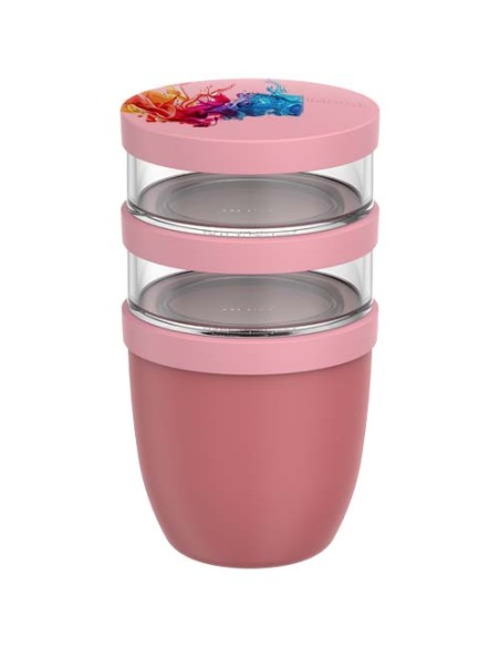 Portavivande termico composto da 3 pezzi da 500 ml + 2 da 200 ml Mepal Ellipse